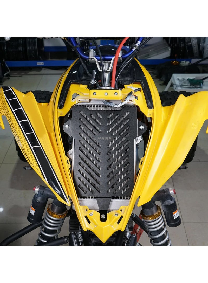 General ATV Parts Radiator Guard for Yamaha Raptor 700,Black  - Image 2