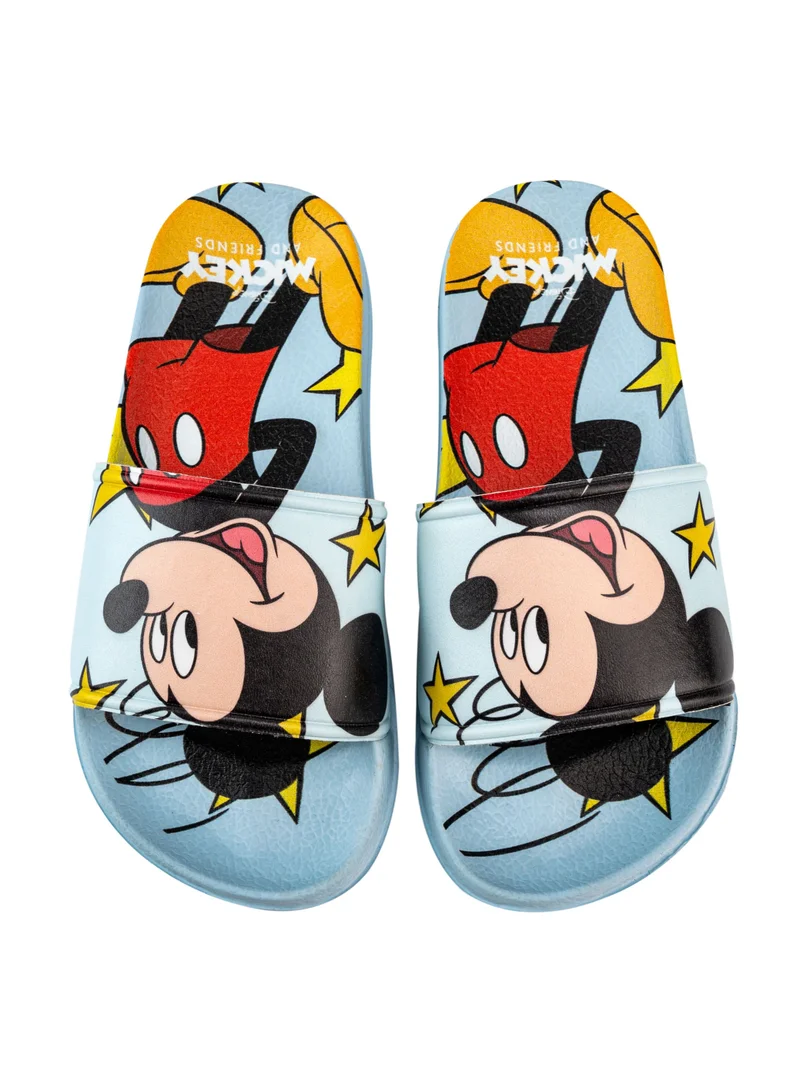 Disney Comic Kicks by Urban Haul Disney Mickey Mouse Printed Slides, Slippers, Sandals