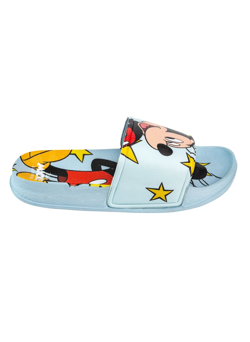 Disney Comic Kicks by Urban Haul Disney Mickey Mouse Printed Slides, Slippers, Sandals