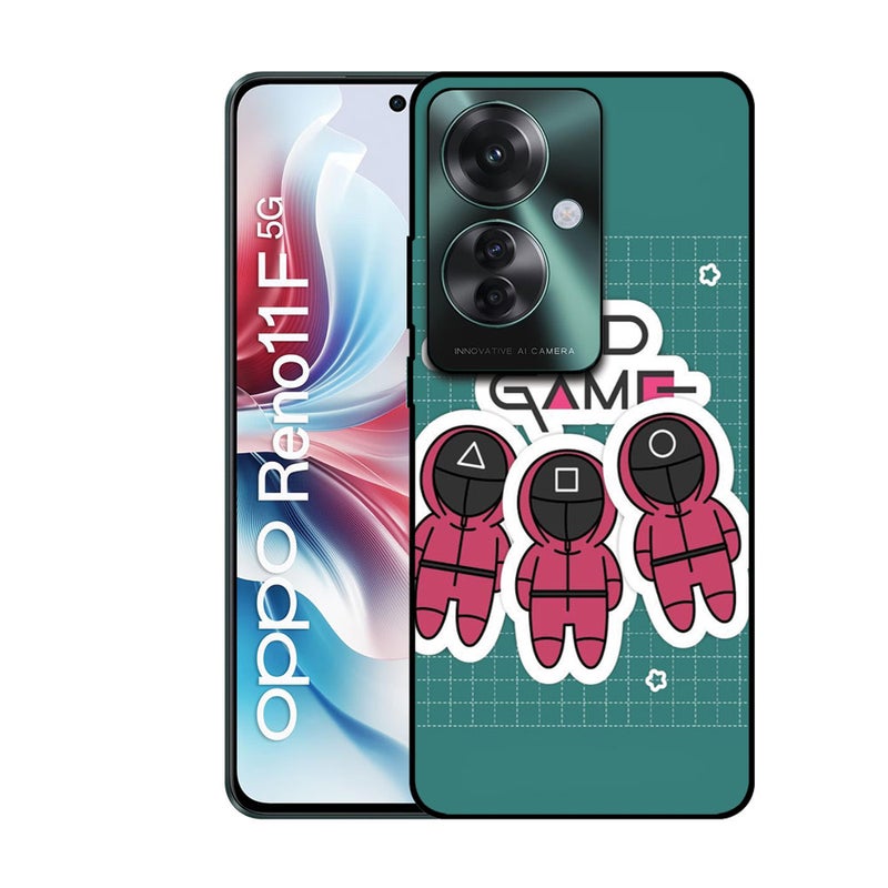 EYE CATCH Printed Protective Case Cover For Oppo Reno 11 F -  Squid Game - Image 1