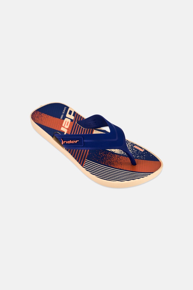 RIDER Kids Boy Strike Graphics Slip On Slippers, Multicolor - Image 1