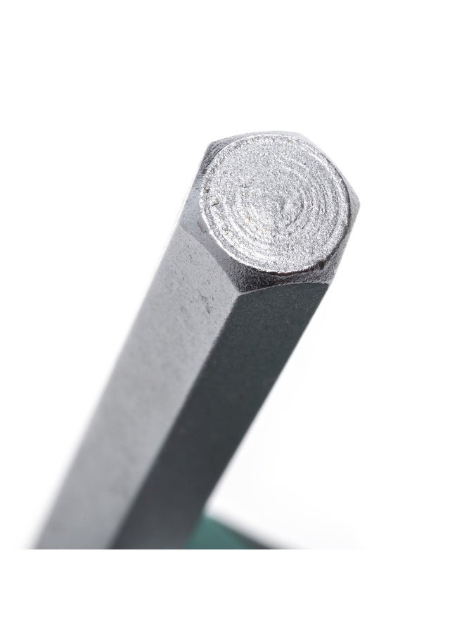 Sata 8-Piece Metric Folding Hex Key Set (Allen Key Set) 1.5–8mm, Chrome Vanadium (Cr-V) Steel, Dual-Material Comfort Grip Handle, Chamfered Tips, Easy Size Markings, Compact Fold-Up Holder-ST09121SJ - Image 3