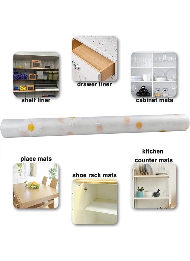 Generic - NonSlip Shelf Liner for Kitchen, Shelf Liner, Waterproof Refrigerator Liner, Drawer Liners for Kitchen Cabinet, Bathroom Sink Mat No Slip Cupboard Mats Non Adhesive Fridge Liner EVA Place Mats Roll - Image 1