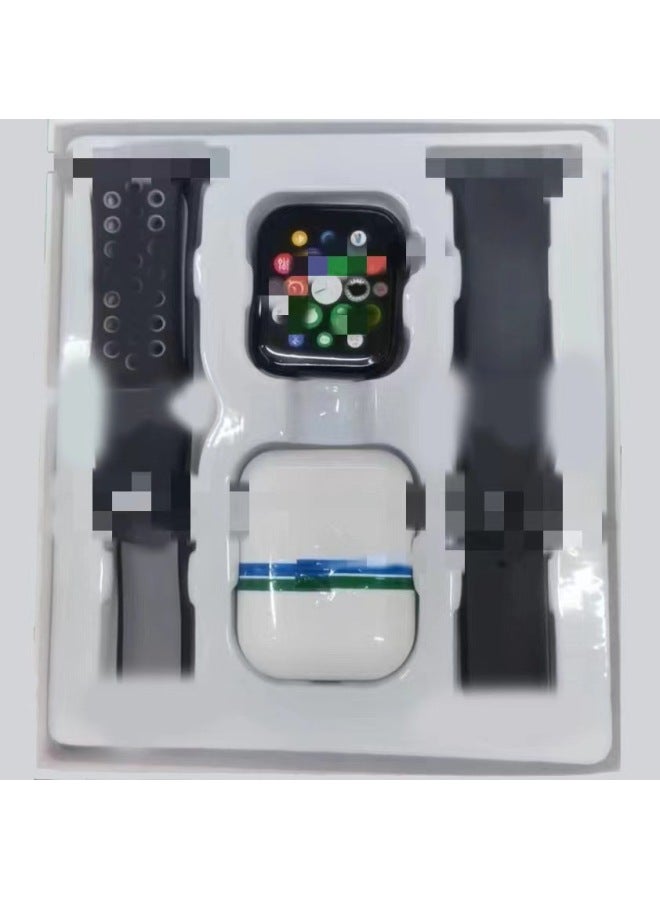 W26PRO MAX Ultra S8 Smart Watch 2-in -1 Sports Watch Bluetooth Headset W26PRO MAX-Color:W26 Pro Max Ultra Pink + Dual Watch Strap + Headphones  - Image 4