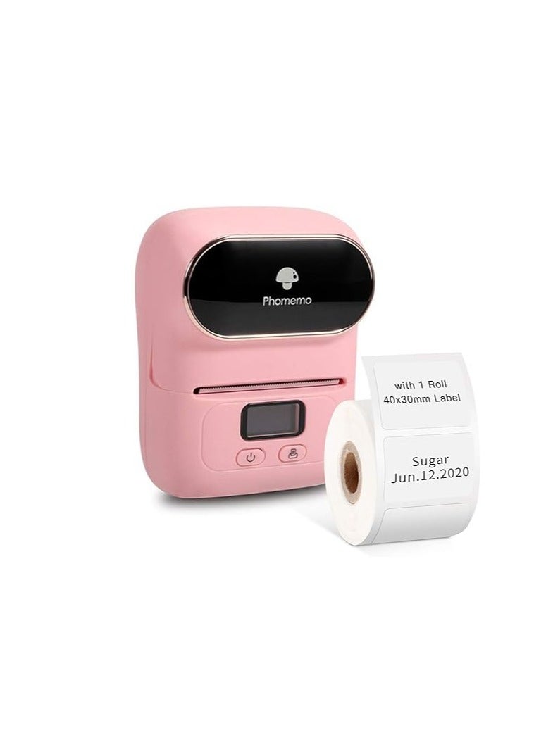 Phomemo M110 Label Machine Thermal Label Printer with Wireless Portable Label Maker Machine for Barcode Self-adhesive Printer - Image 1