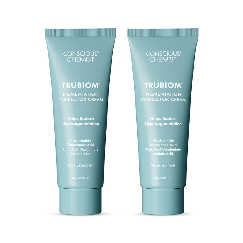Conscious Chemist Kojic Acid Face Cream 20g Azelaic Acid Cream Face Cream for Men Women Niacinamide Tranexamic Acid Anti Pigmentation Cream Reduce Dark Spots All Skin Type Trubiom Pack of 2 - Image 1
