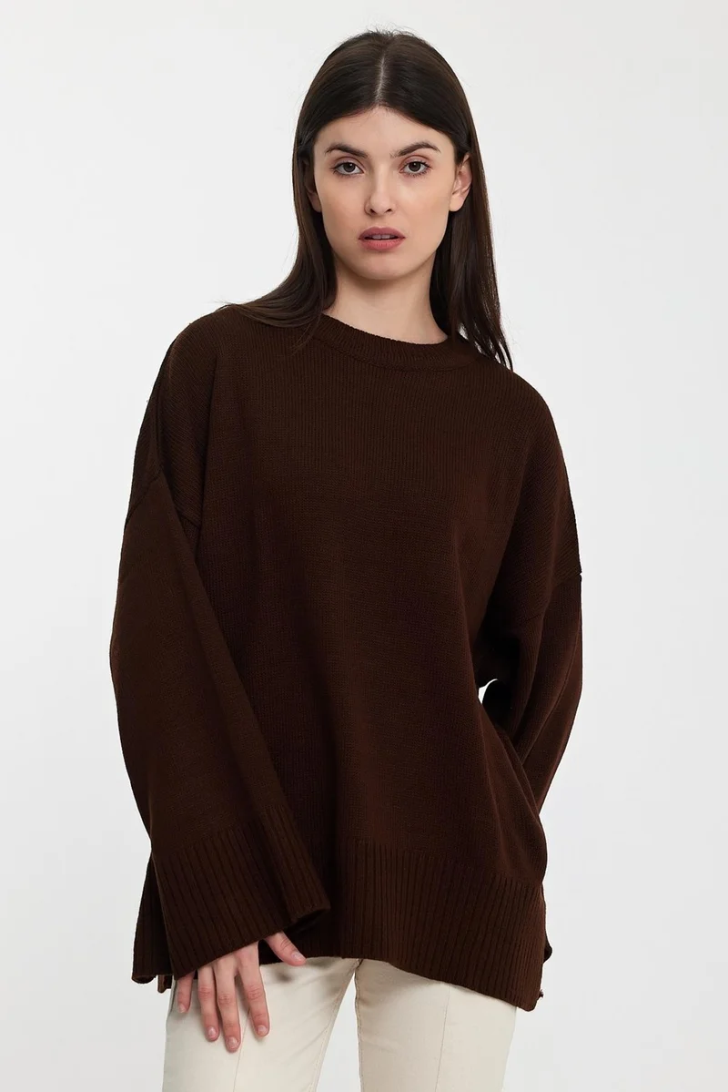 Alexander Gardi Alexandergardı Oversize Basic Sweater(A92145-S)