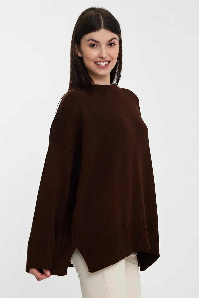 Alexander Gardi Alexandergardı Oversize Basic Sweater(A92145-S)