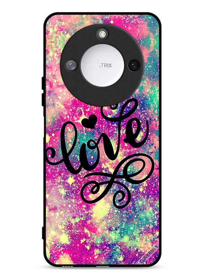 Covernex غطاء حماية ذكي Honor X9c 5G مع خلفية شرارات الحب - Image 1