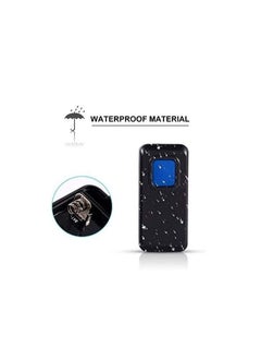 Excefore Wireless Door Bell Cordless Doorbell Waterproof Doorbells for Home Office Apartment Hotel Warehouse Anti-Theft, 1 Receiver & 1 Transmitters (UK Plug, Black)  - Image 2