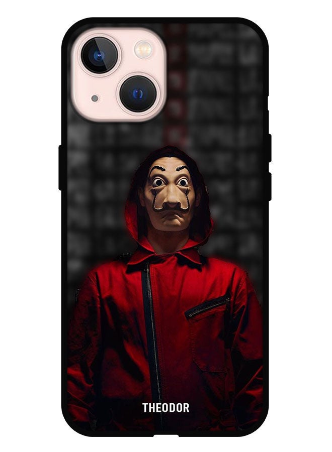 Theodor Protective Case Cover For iPhone 13 Mini Red Jokar Mask - Image 1