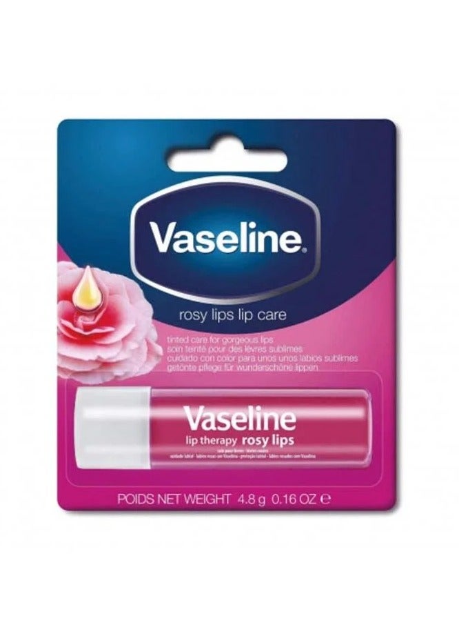 Vaseline Lip Care Rosy Lips - 4.8g - Image 1