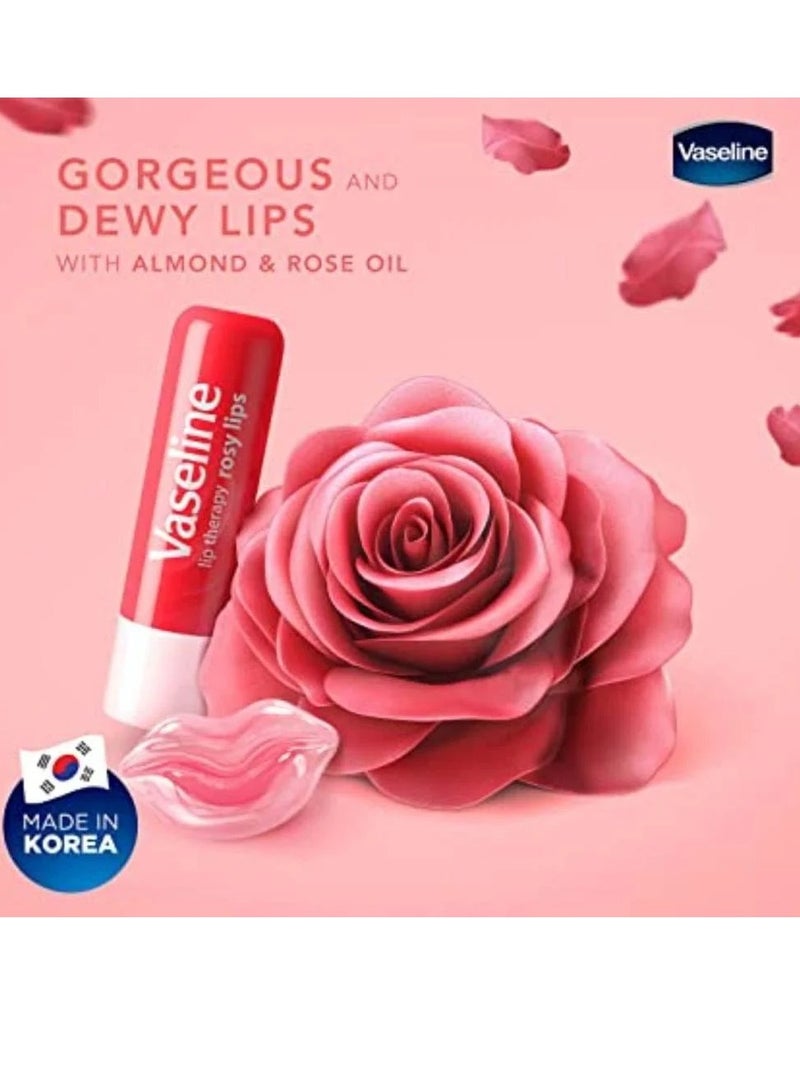 Vaseline Lip Care Rosy Lips - 4.8g - Image 2