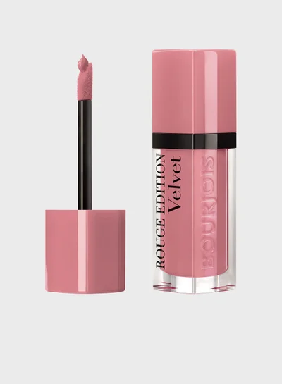 BOURJOIS PARIS Bourjois Rouge Edition Velvet Liquid Lipstick â€“ 10 â€“ Donâ€™t Pink Of It!, 7.7ml