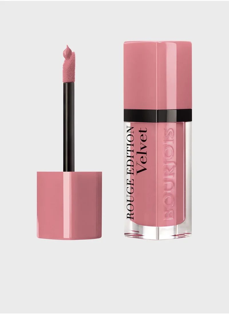 BOURJOIS PARIS Bourjois Rouge Edition Velvet Liquid Lipstick â€“ 10 â€“ Donâ€™t Pink Of It!, 7.7ml