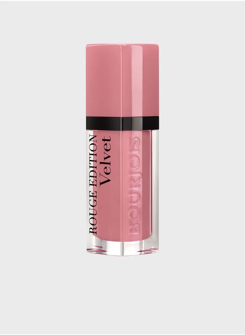 BOURJOIS PARIS Bourjois Rouge Edition Velvet Liquid Lipstick â€“ 10 â€“ Donâ€™t Pink Of It!, 7.7ml