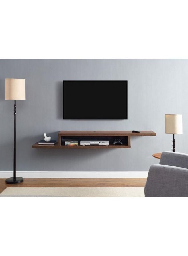 TV Floating Shelf, 135 Brown