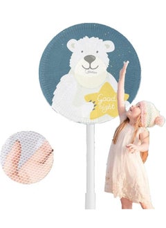 Cool Baby COOLBABY 16-20 Inch Children's Anti-pinch Fan Protection Cover-Cartoon Fan Cover Safety Cover-Household Floor-Mounted Electric Fan Protection Cover Washable Fan Mesh Cover  - Image 1
