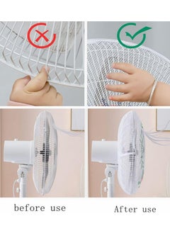 Cool Baby COOLBABY 16-20 Inch Children's Anti-pinch Fan Protection Cover-Cartoon Fan Cover Safety Cover-Household Floor-Mounted Electric Fan Protection Cover Washable Fan Mesh Cover  - Image 4