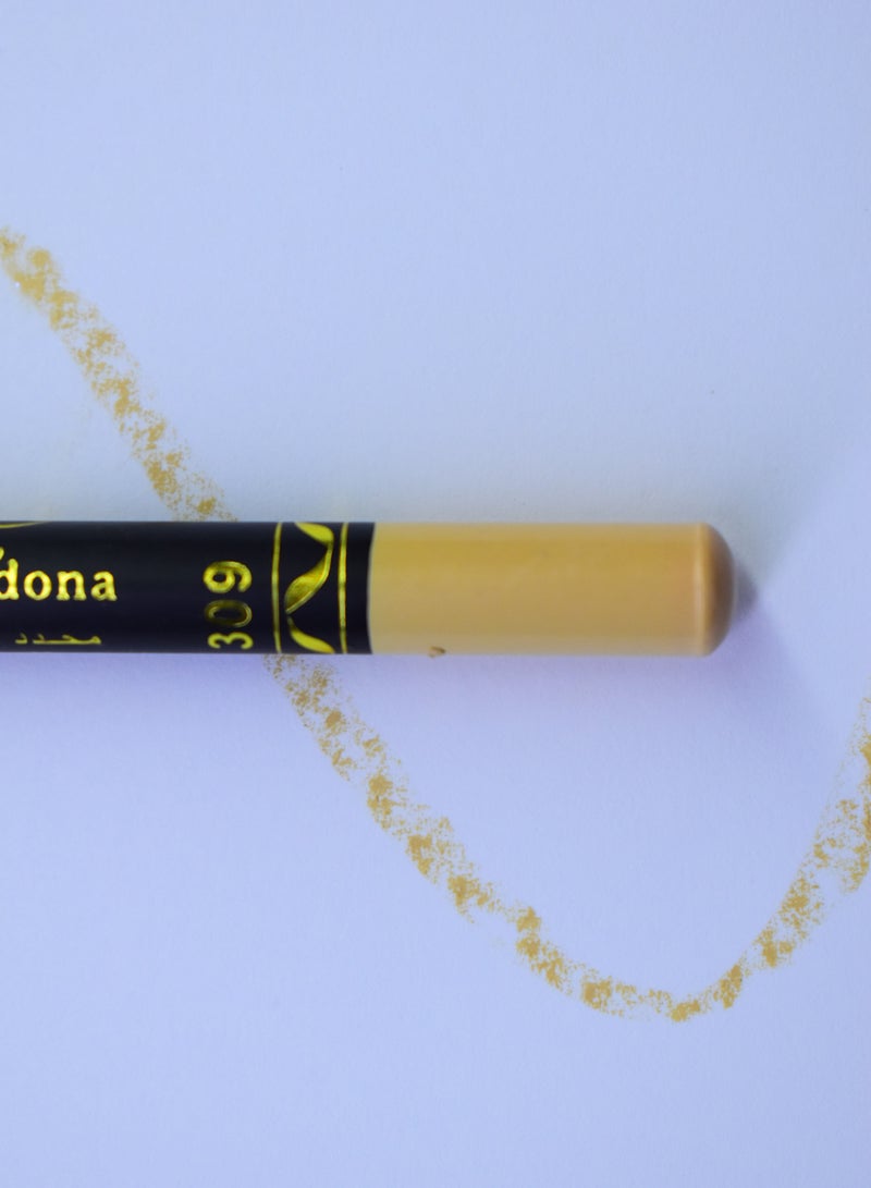 Maxdona 9 Pieces Max Dona Eye Pencil Beige Apricot Number 309 - Image 3