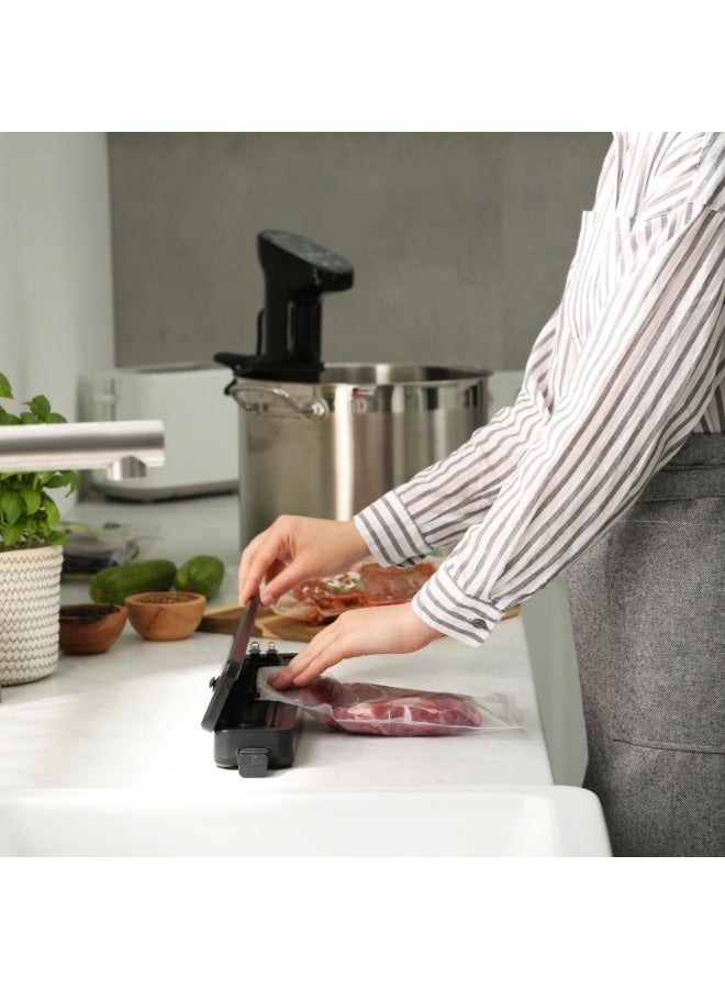 Vacuum Sealer – Automatic Food Packing Machine Home Use  Upgraded Design  10 Vacuum Bags Included  - Image 3