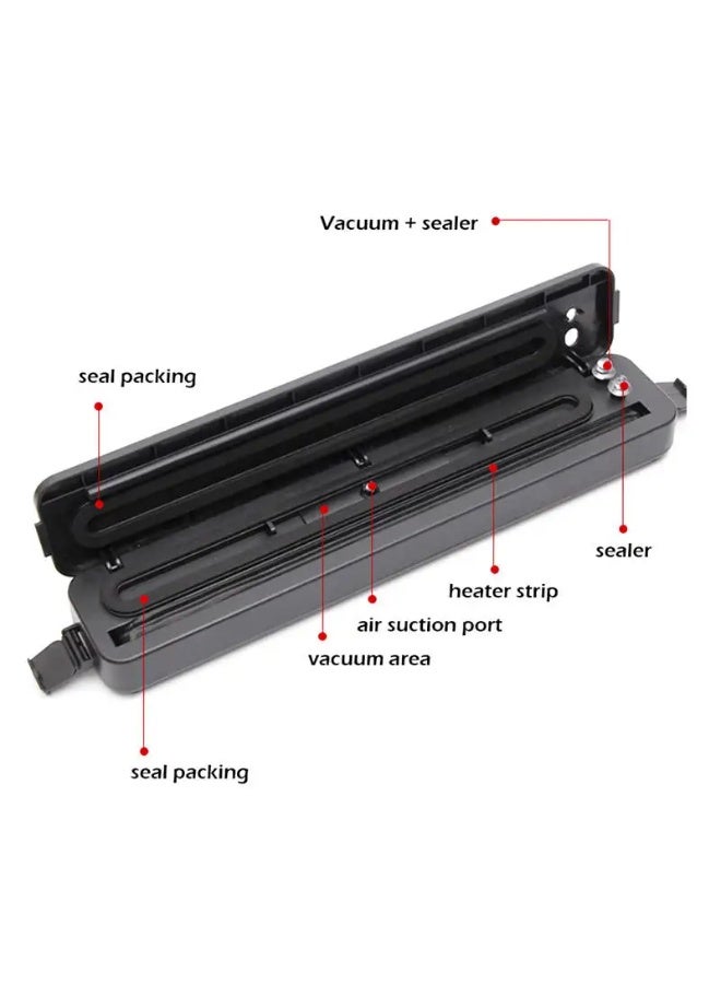 Vacuum Sealer – Automatic Food Packing Machine Home Use  Upgraded Design  10 Vacuum Bags Included  - Image 2