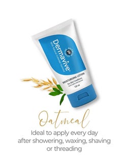 Dermavive Moisturising Lotion ; Ph Balanced Nongreasy And Fastabsorbing With Natural Colloidal Oatmeal For Dry Skin 120Ml (Pack Of 1)  - Image 4