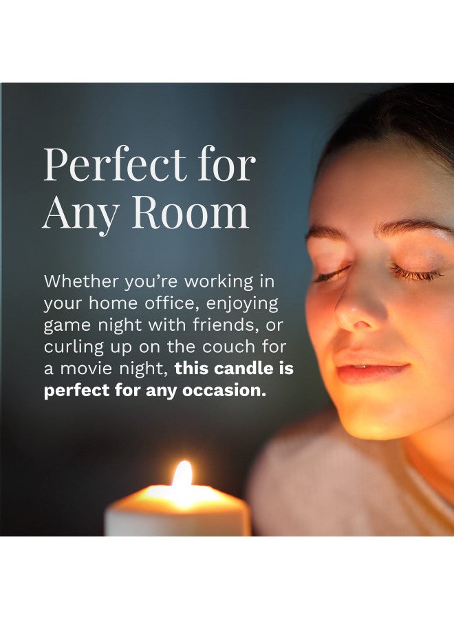 Candle-lite Scented Candles, Creamy Vanilla Swirl Fragrance, One 18 oz. Single-Wick Aromatherapy Candle with 110 Hours of Burn Time, Off-White Color - Image 3