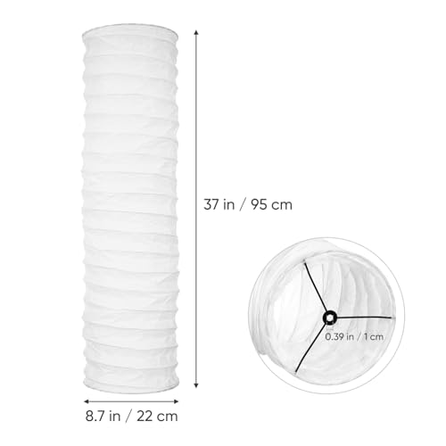 NUOBESTY Lamp Shade 1pc Standing Floor Lamp Shades Foldable Paper Floor Lampshade Replacement Making Light Soft for Home Bedroom Light Accessory - Image 3