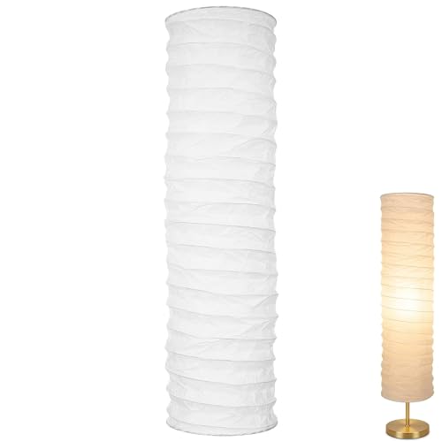 NUOBESTY Lamp Shade 1pc Standing Floor Lamp Shades Foldable Paper Floor Lampshade Replacement Making Light Soft for Home Bedroom Light Accessory - Image 1