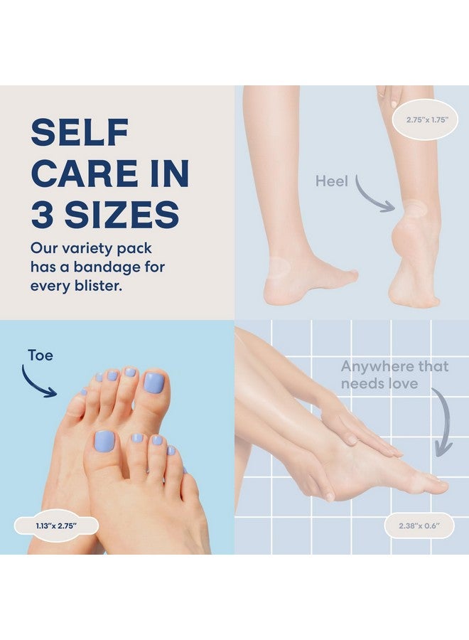 Dr. Frederick's Original Better Blister Bandages - 10 ct Toe Pack - Water-Resistant Hydrocolloid Pads for Foot & Toe Protection & Recovery - Blister Relief Pads - Image 4