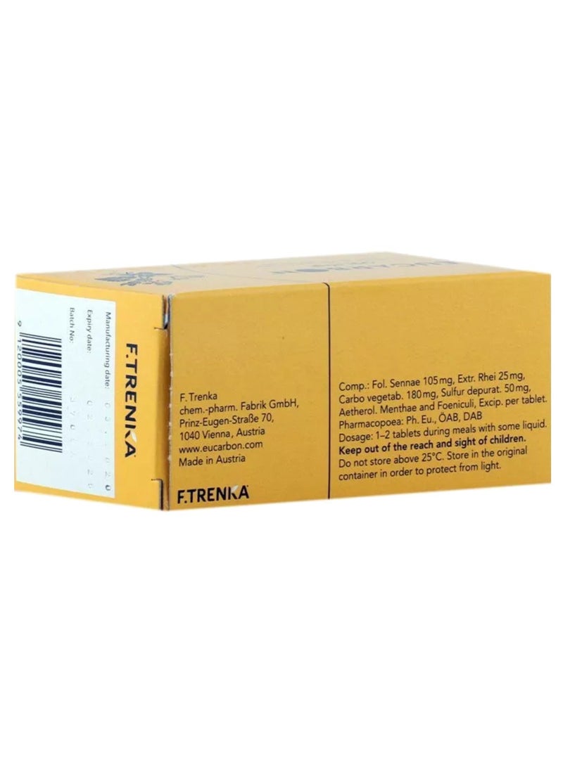 Eucarbon Compounded Charcoal Tablets 100s - Image 2