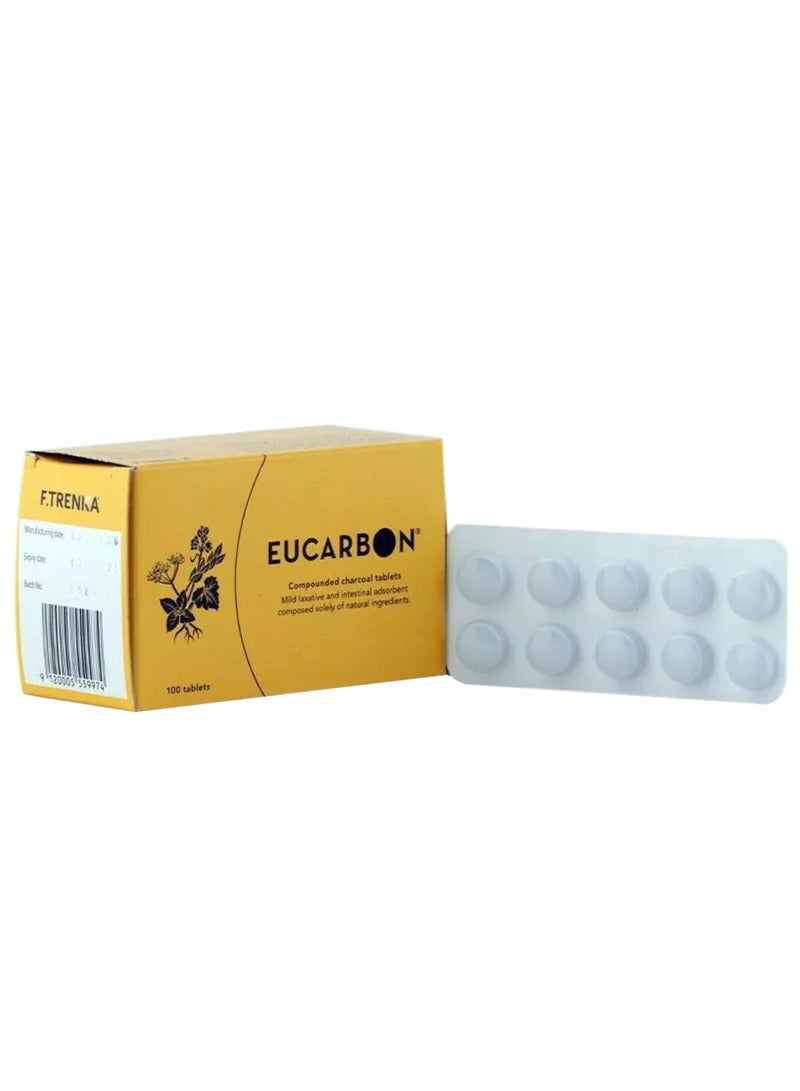 Eucarbon Compounded Charcoal Tablets 100s - Image 3