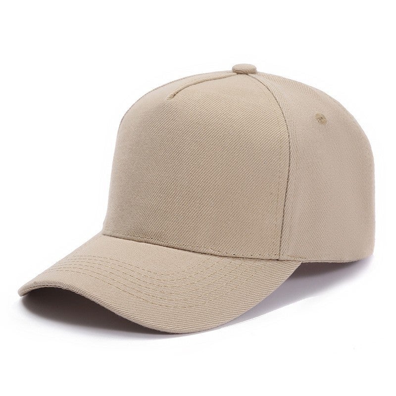 New Mao Qing Solid Color Light Plate Baseball Cap Printing Printing Picture Advertising Cap Customized Summer Outdoor Sunscreen Cap - Image 5