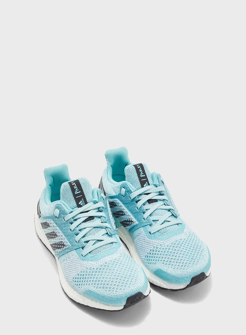 adidas gazelle silver green womens adidas Ultraboost Light x Parley Shoes Non-Died/Black/Wonder / 7.5 main image 1