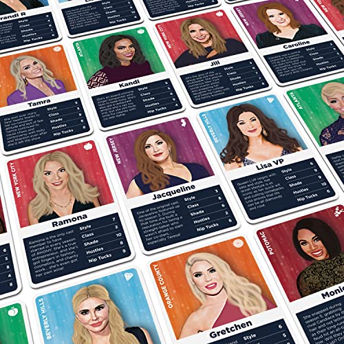Bubblegum Stuff Ultimate Housewives Trumps Card Game Win Every Housewife to Win The Game Funny Gifts for Her Funny Gifts for Him Suitable for Adults and Teenagers - Image 5