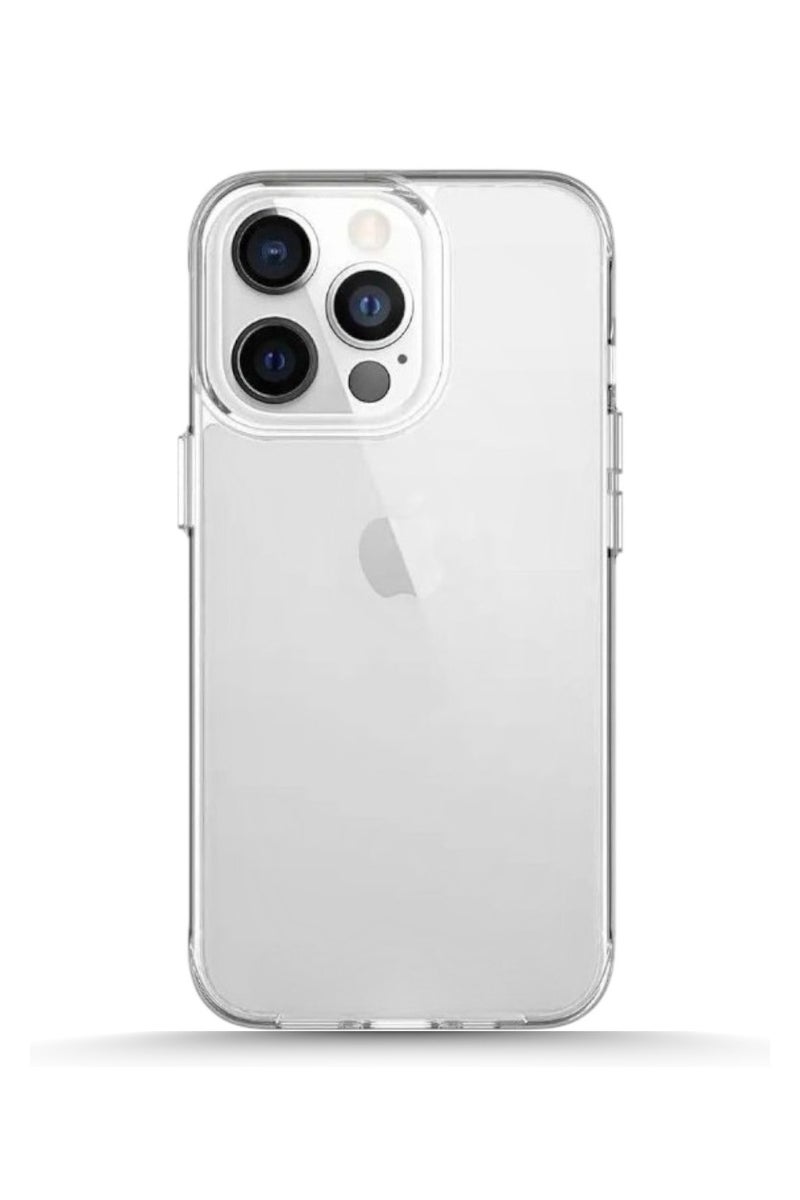 S-TOP Clear Case for iPhone 13 Pro Max - Drop Protection, Scratch Resistant, Anti-Yellowing with Dual Layer Protection and Slim, Clear Design