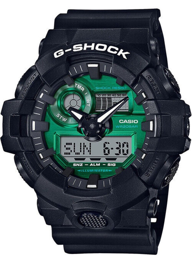 G-SHOCK Black Green Limited Series Analog Digital Men's Wrist Watch GA-700MG-1A - pzsku/Z7D638D62235A0F326FA0Z/45/_/1710821651/f748cb73-4d5d-4eaf-a7cf-1085eda9e71f