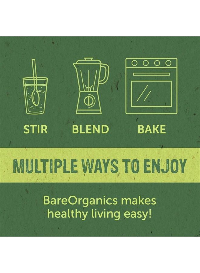 BareOrganics Milk Thistle Seed Powder, Superfood Powder, Organic Dietary Supplement, 8 Ounces - Image 3