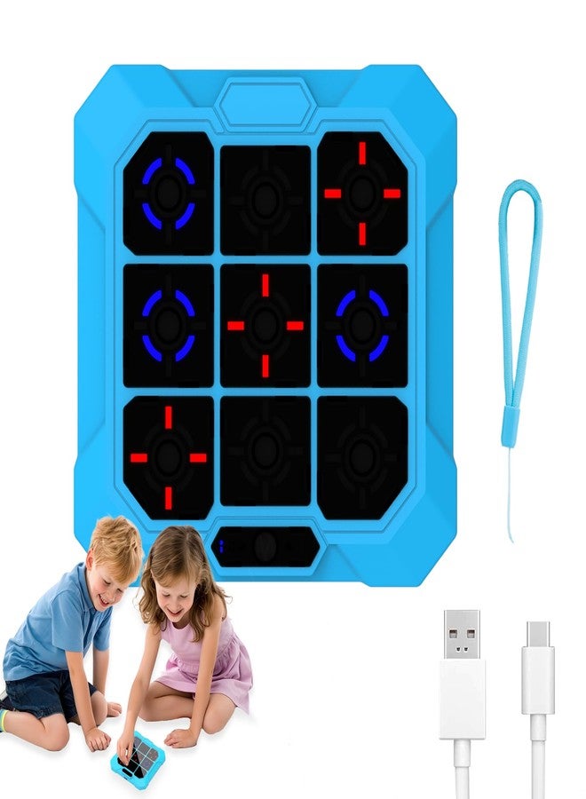 COUOMOXA for tic tac Toe Game: Upgraded 6-in-1 Sensory Toy with Mute - Electronic Portable Console Game Kids and Adults Age 6-12 Years Old Travel - Birthday Gift for Boys Girls - Image 1