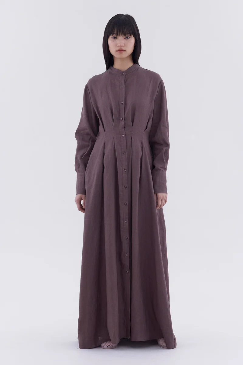 Nolaine Tuck Seam Dress