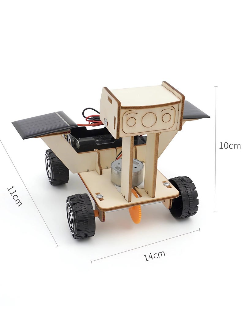 Solar Car Model Kits to Build Science Kit Science Experiment Kit for Applicable to Youth Age Robotic Stem Project Build Educational DIY Stem Set
