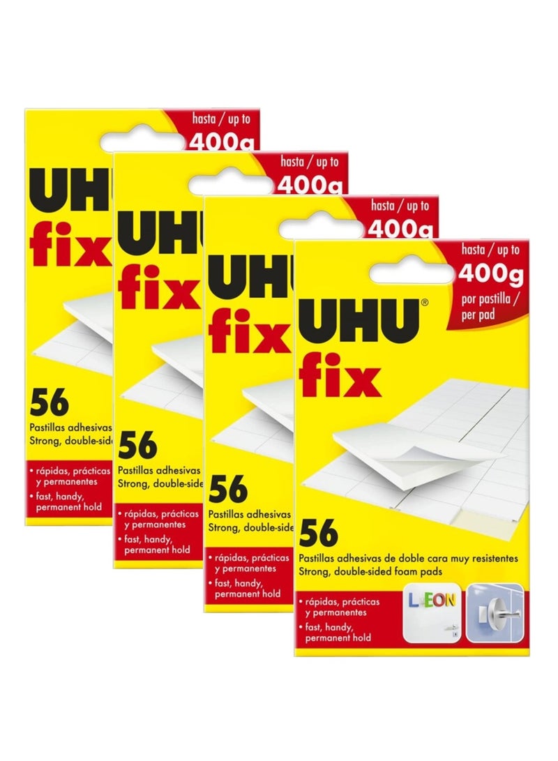 UHU 4-Pack Double Sided Foam Pads - Image 1