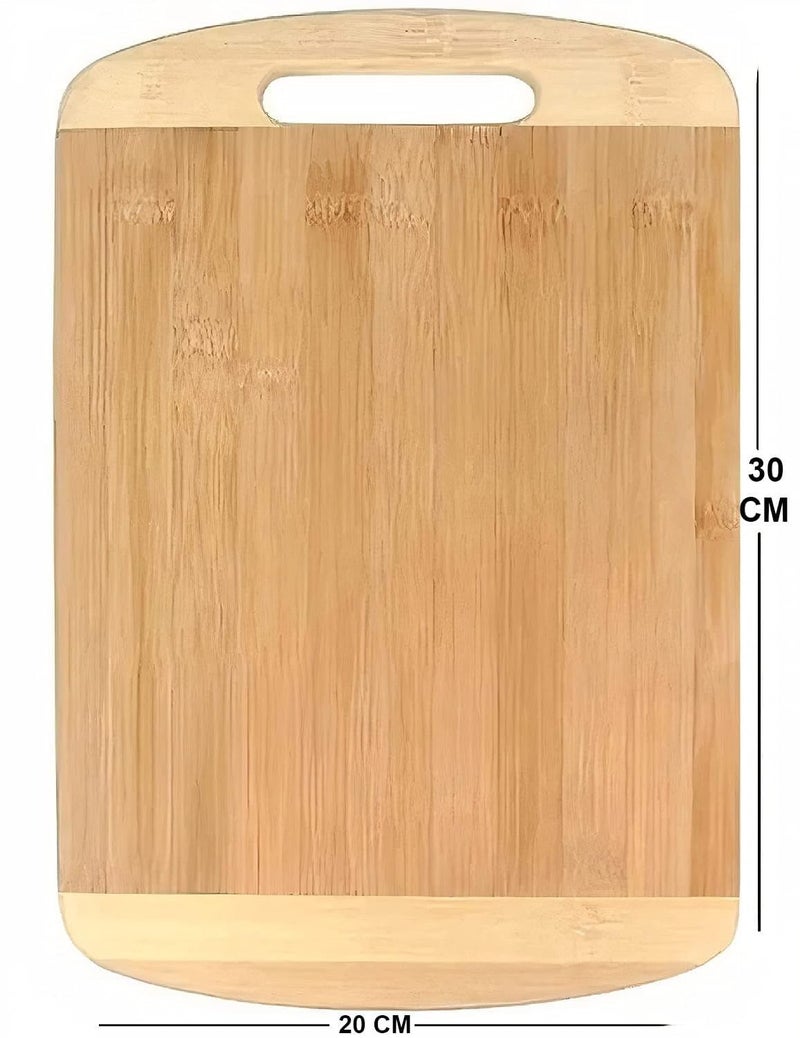 LIMPUS Wood Cutting Boards for Kitchen AntiMicrobial Chopping Board EcoFriendly Wooden Cutting Board Wooden Trays for Meat Fruit and Cheese Bamboo Chopping Board 20x30 cm - Image 3