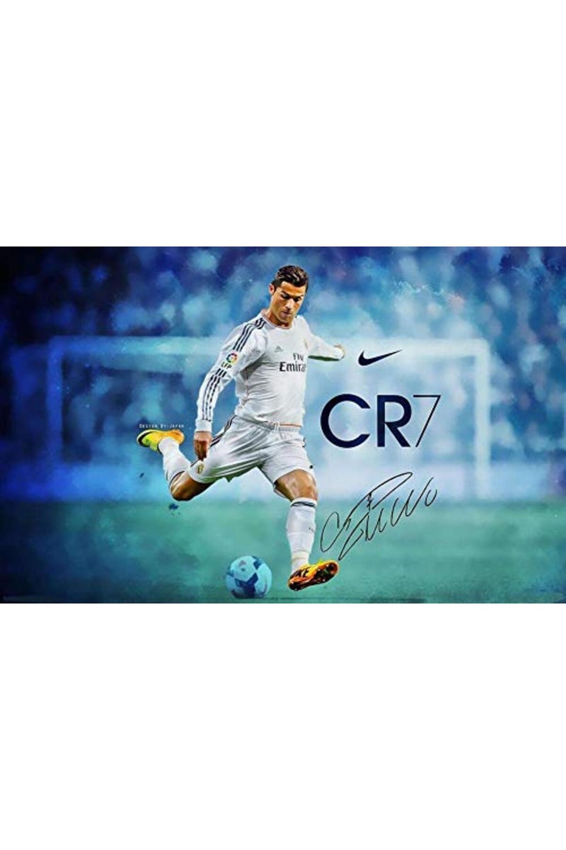 MIZOO Cristiano Ronaldo Poster 12X18 Inch - Image 2