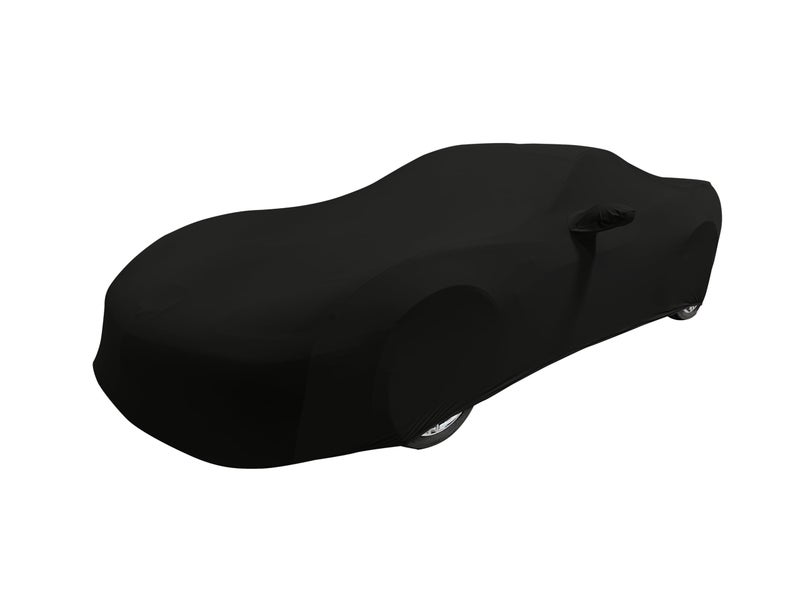 SR1 Performance C6 Corvette Indoor Car Cover - Custom Fit Ultraguard Stretch Satin - Dust Proof Full Cover - The Ultimate High End Fit for 2005-2013 C6, Grand Sport, ZR1, Z06 Corvettes (Black) - Image 2
