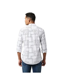 Pepe Jeans Pepe Jeans Men's Regular Fit Shirt (PM308052800M_White  - Image 2