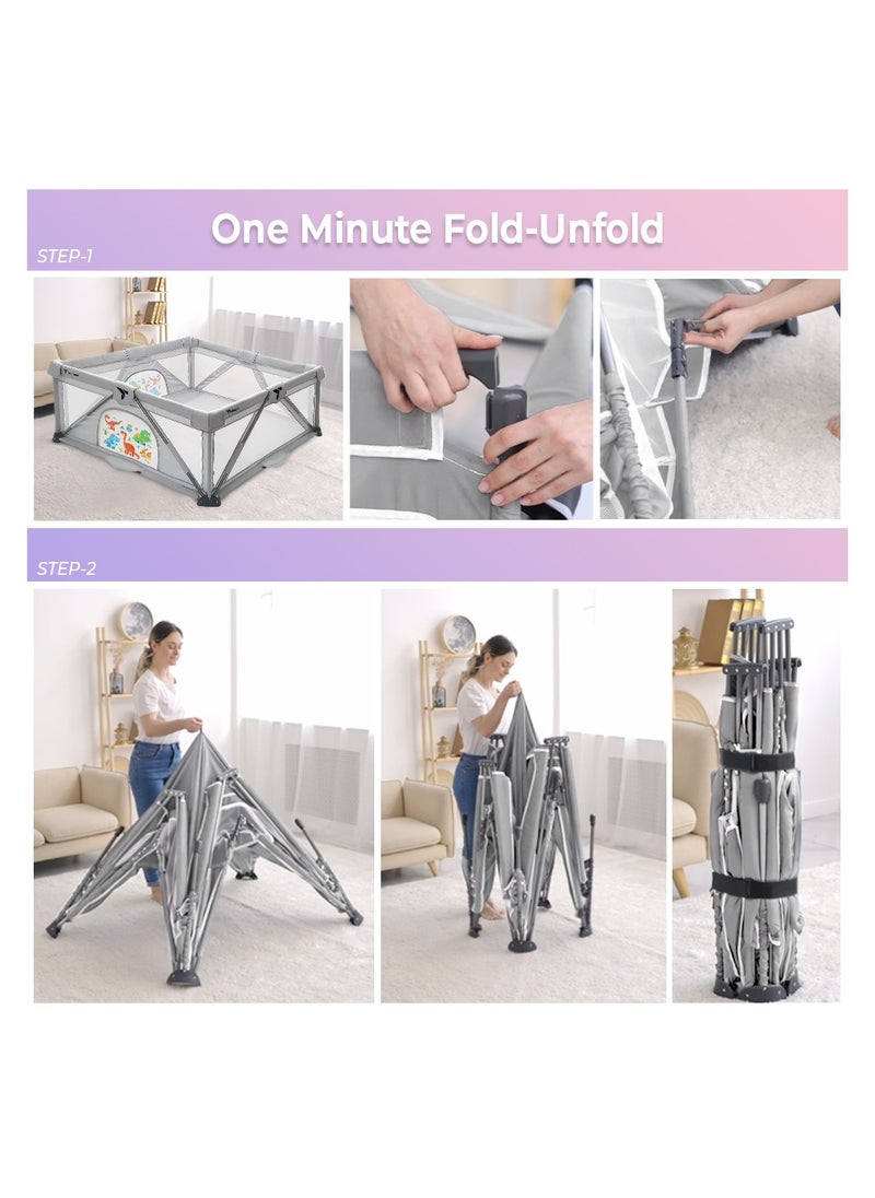 Teknum One-Minute Fold-Unfold Playpen