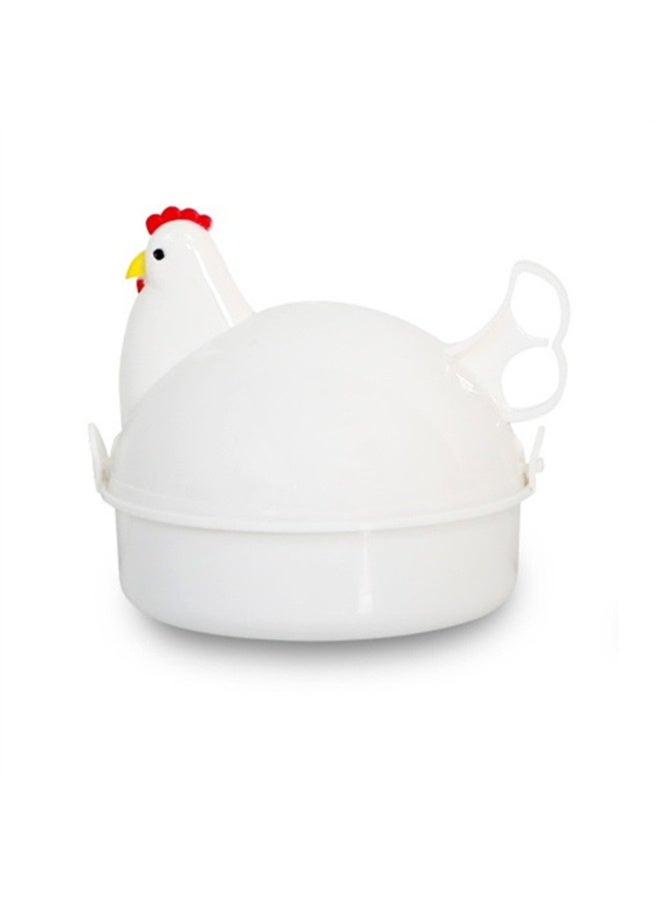 باخرة بيض رائعة على شكل دجاج طهي بيض سهل للحصول على بياض طري مثالي وصفار كريمي في كل مرة - Image 5