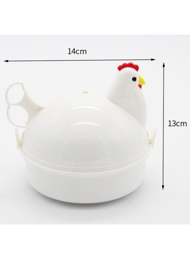 باخرة بيض رائعة على شكل دجاج طهي بيض سهل للحصول على بياض طري مثالي وصفار كريمي في كل مرة - Image 4